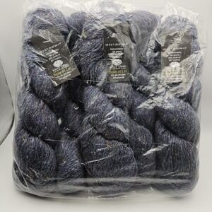 Lot Of 5 Skeins - Knit One Crochet Too Soie Et Lin Yarn